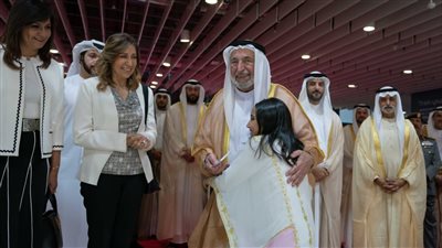 وزيرة الثقافة وحاكم الشارقة يشهدان افتتاح الدورة 14 لمهرجان الشارقة القرائي للطفل (صور)