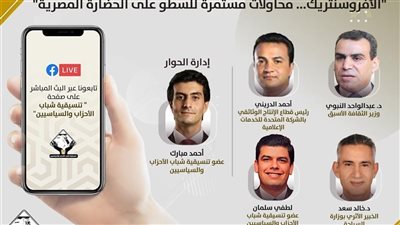 تنسيقية شباب الأحزاب تنظم صالونا حول مؤامرات الأفرو سنتريك 