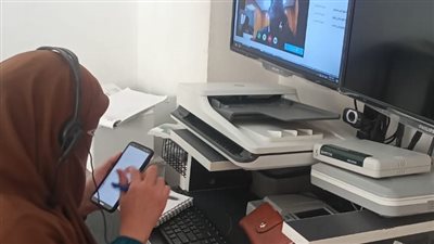 مناظرة 529 حالة ضمن مبادرة التشخيص عن بعد بصحة الدقهلية (صور)