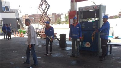 تكثيف الحملات التفتيشية والرقابية على محطات الوقود بالشرقية 