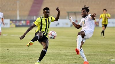 الدوري المصري، تعادل المقاولون والبنك الأهلي 1-1 بالشوط الأول