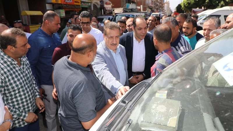 محافظ المنوفية يتفقد