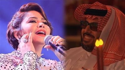 قبلة من شيرين عبد الوهاب لجمهور حفل روائع الموجي وتركي آل الشيخ يتفاعل معها (فيديو)