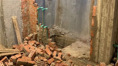 إزالة مبانٍ مخالفة بجراج شهير بنادي الصيد (صور)