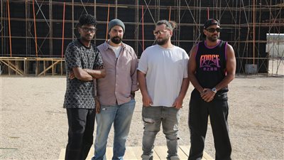 استعدادات حفل عفروتو وشارموفرز في الساوند كلاش (صور) 