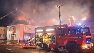 مصرع وإصابة 11 شخصا في حريق بألمانيا 