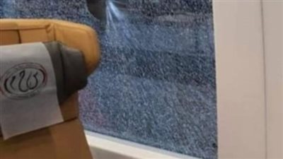 السكك الحديدية تكشف حقيقة كسر زجاج قطار تالجو