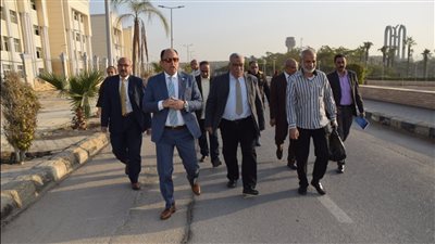 كشف حساب لرئيس جامعة حلوان خلال 8 شهور