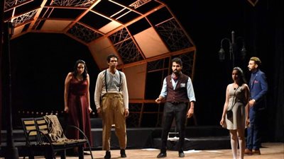 مسرح نهاد صليحة يستضيف عرض الشاطئ لمعهد الفنون المسرحية