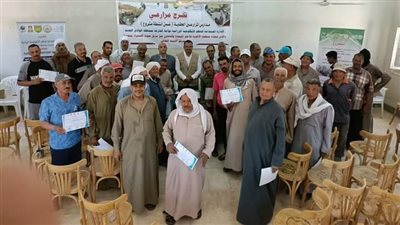 زراعة الوادي الجديد تحتفل بتخريج 18 مدرسة حقلية للنخيل 