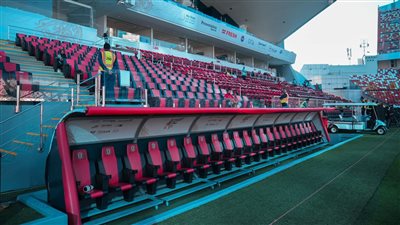 شاهد الأجواء داخل ملعب محمد بن زايد قبل السوبر المصري