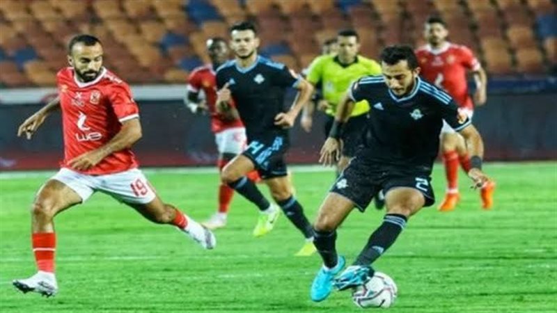 الأهلي وبيراميدز،