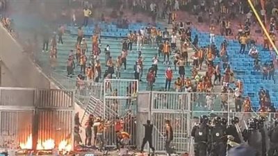 اشتباكات بين جمهور الترجي والشرطة التونسية بسبب تذاكر نهائي دوري أبطال أفريقيا
