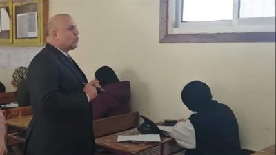 انتظام امتحانات الفصل الدراسى الثانى لصفوف النقل في دمياط 