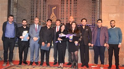 رئيس التنمية الثقافية يشهد تخرج دفعة جديدة في بيت العود العربى (صور)