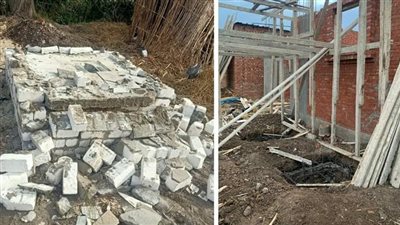 إزالة 25 حالة تعد بالبناء المخالف في البحيرة 