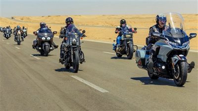 السياحة ترعى تنظيم رحلة بالدراجات النارية لجنوب سيناء تحت شعار 