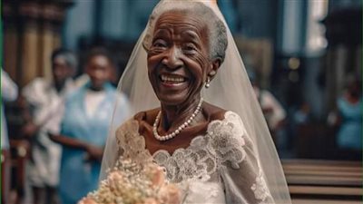 خداع الذكاء الإصطناعي، زواج سيدة بعمر الـ 103 أعوام 