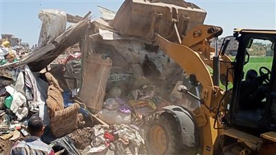 إزالة 180حالة تعد في الموجة 21 لإزالة التعديات في الدقهلية 