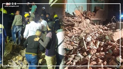 أسماء المتوفين والمصابين في انهيار منزل بالشرقية
