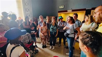 الملحق الثقافي البولندي في زيارة إلى متحف آثار الإسماعيلية (صور) 