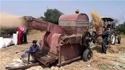 سقط داخل دراسة القمح، مصرع عامل زراعي بالمنوفية