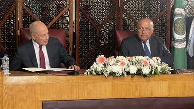 سامح شكرى يكشف كواليس اجتماع مجلس الجامعة العربية اليوم 