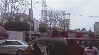 ماس كهربائي وراء حريق نشب داخل ديوان مجلس مدينة زفتى بالغربية 