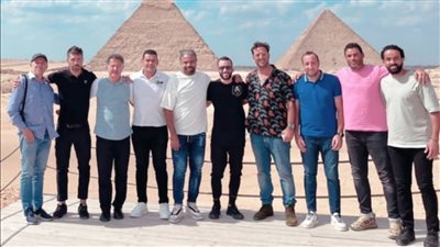 الزمالك، أوسوريو وجهازه في زيارة للأهرامات قبل مواجهة بروكسي (صور) 