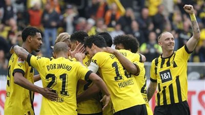دورتموند يسحق فولفسبورج 0/6 في الدوري الألماني بمشاركة عمر مرموش