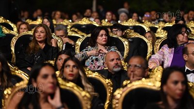 ليلى علوي وإلهام شاهين وهاني رمزي في حفل عمر خيرت بالمتحف الكبير (صور)