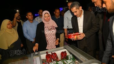 محافظ الغربية يفتتح معرضا للسلع الغذائية بالسنطة (صور)