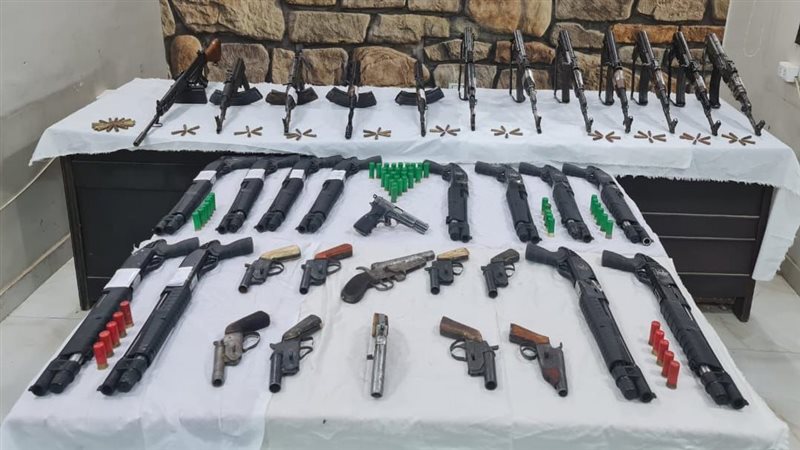 اسلحة نارية المضبوطات،فيتو