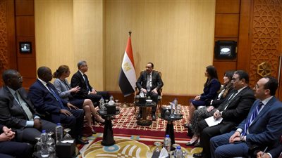 مدبولي يعقد اجتماعًا مع نائب رئيس البنك الدولي