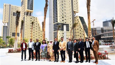 جولة لمساعد الأمين العام للأمم المتحدة بمشروعات العاصمة الإدارية الجديدة