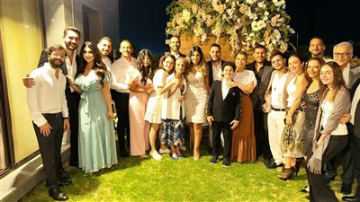 أول تعليق من أصالة بعد خطوبة شقيقها أنس نصري على نهال بدر 