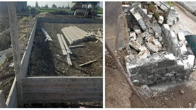 حملات بمراكز البحيرة تزيل 723 حالة تعد على الأراضي الزراعية (صور)