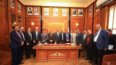 نقيب المحامين يلتقي عددًا من نقباء الفرعيات وأعضاء الجمعية العمومية