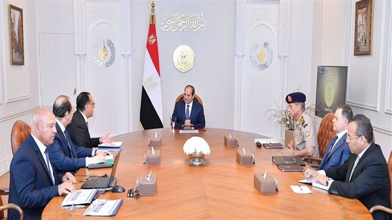 السيسي يطلع على مستجدات