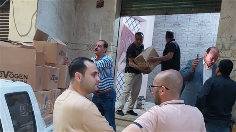 ضبط 10650 عبوه مكملات