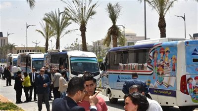 محافظة البحيرة تتسلم أتوبيس المكتبة المتنقلة لدعم قرى حياة كريمة