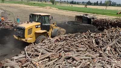 إزالة 202 حالة تعد بالبناء في محافظة الدقهلية 