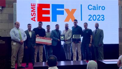 فريق هندسة المنوفية يفوز بجائزة أفضل تصميم والمركز الثانى بمسابقة Green Energy Sprint