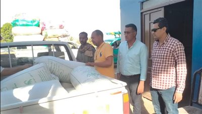 ضبط ربع طن قمح قبل بيعه بمركز إسنا في الأقصر