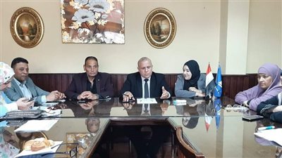 وكيل تعليم دمياط يتابع امتحانات النقل للتعليم العام والفني