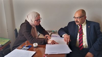 جولة لمتابعة العمل بمكتب الاستثمار بالإسماعيلية