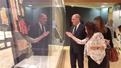 المتحف القومي للحضارة يستقبل وزير الصحة البرتغالي والوفد المرافق له