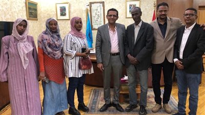البلشي يستقبل وفدًا من الصحفيين السودانيين والنقابة تعلن مبادرة لا للحرب