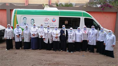 الكشف على 1900 مريض فى قافلة علاجية بمركز بلقاس في الدقهلية