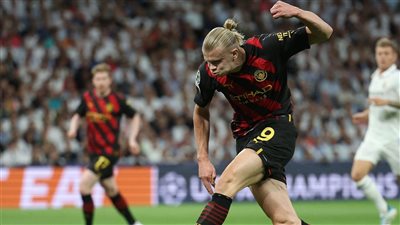 دوري أبطال أوروبا، فينيسيوس يتقدم بالهدف الأول لـ ريال مدريد أمام السيتي 